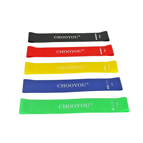 5pcs Set Rubber Loop Band Booty Bands