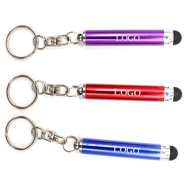 Mini Stylus Touch Pen With Keychain