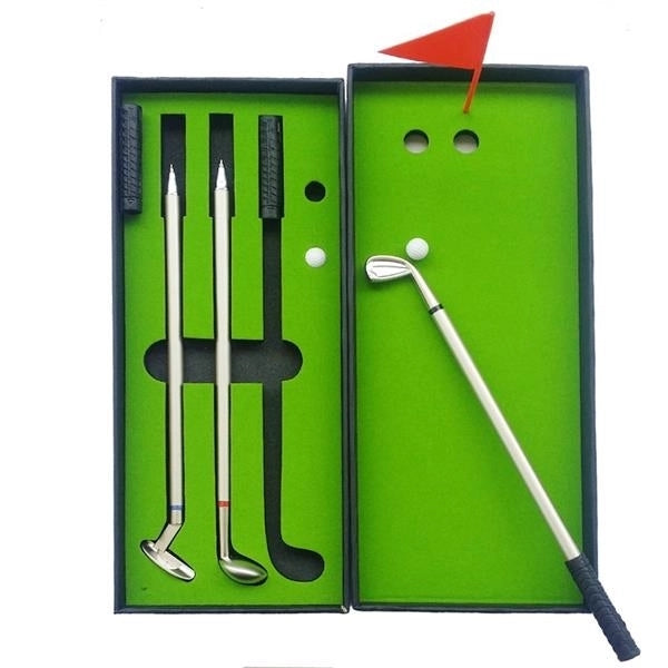 Golf Game Ballpoint Pens Gift Set