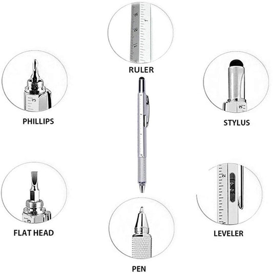 6-in-1 Multi-Function Pen Set
