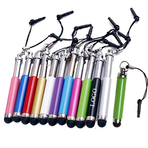 Mini Retractable Universal Keychain Stylus for Smartphones