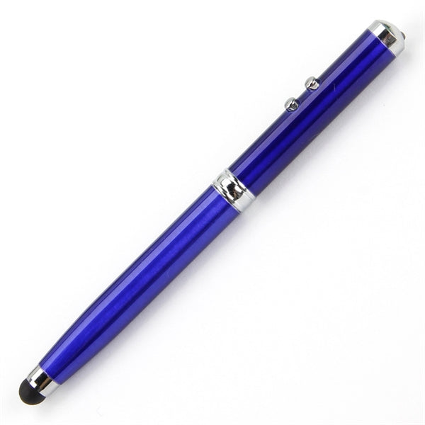 4 in 1 Laser Pointer LED Torch Touch Screen Stylus Ball Pen