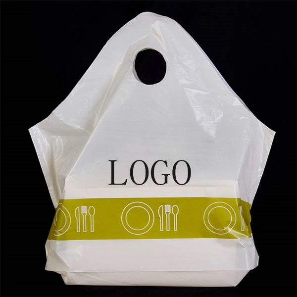 Super Wave Top Carry Out Bags - 16 x 16" + 8"