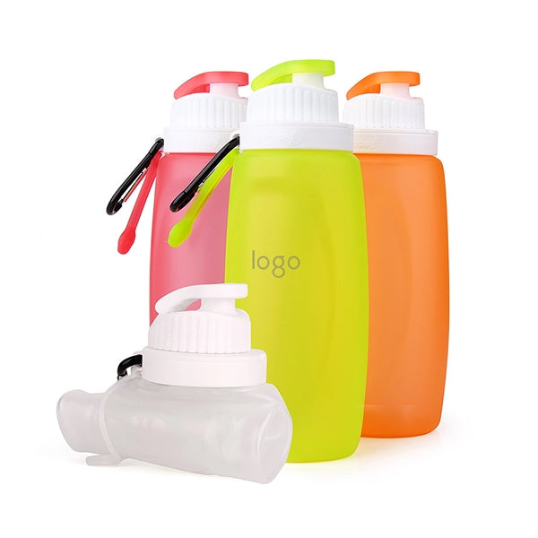 Portable Leak Proof Silicon Collapsible Water Bottle