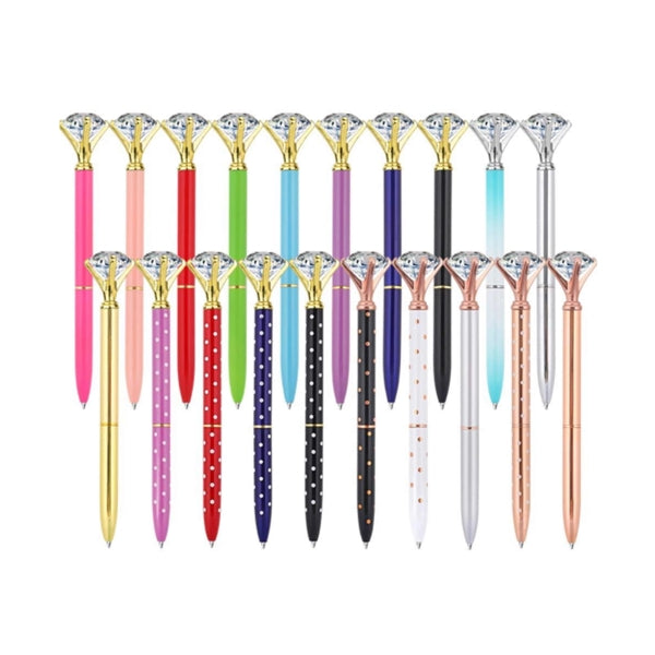 Big Diamond Crystal Ballpoint Pen