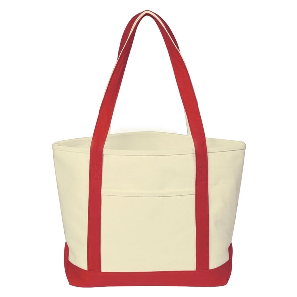 Medium Starboard Cotton Canvas Tote Bag