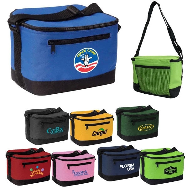 Enlarged 6 can poly cooler