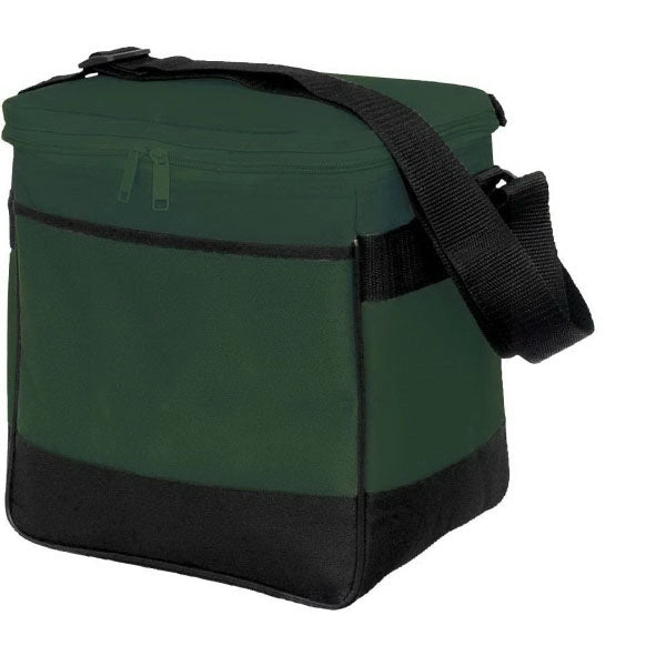 12-Can 600D Polyester Stadium Cooler Bag W/Top Zipper Closur