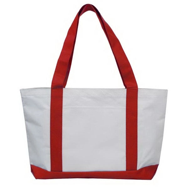 Classic Two Tone 600D Polyester Tote