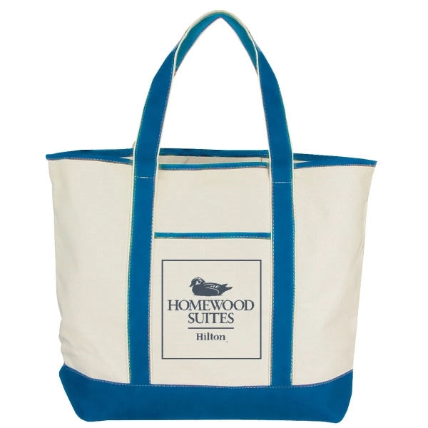 Nautical jumbo tote