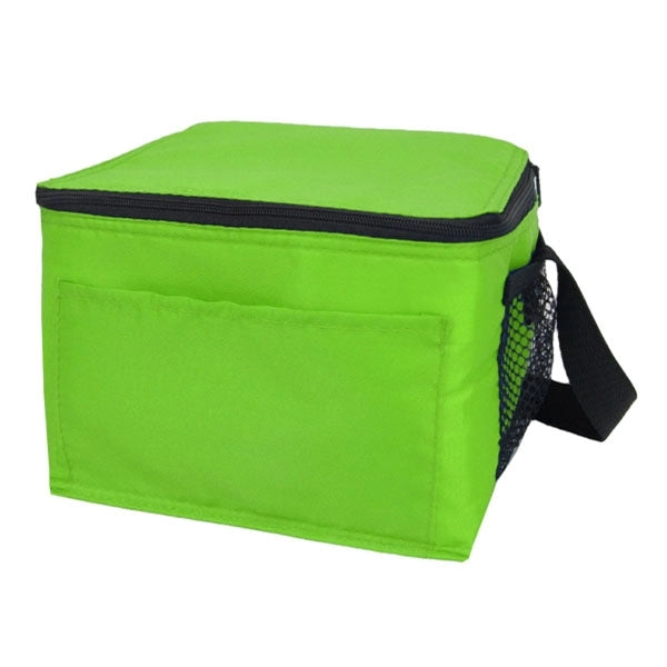 Promo 6-Can Cooler with Mesh Pockets