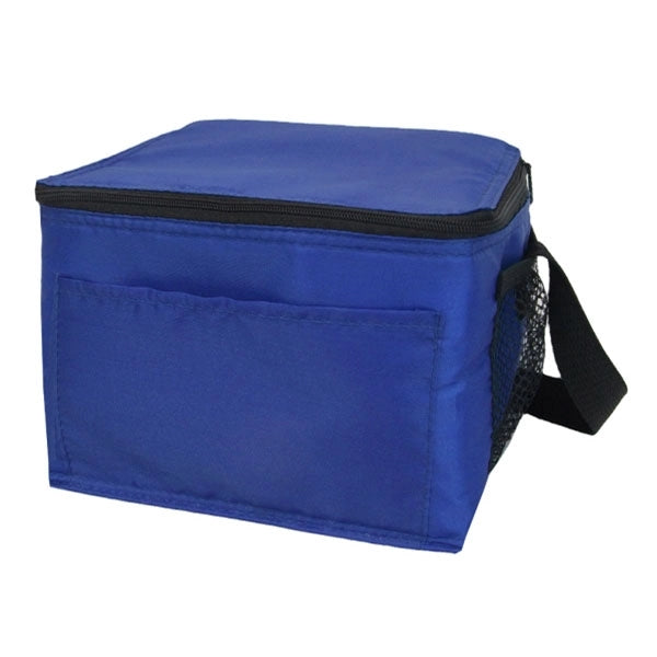 Promo 6-Can Cooler with Mesh Pockets
