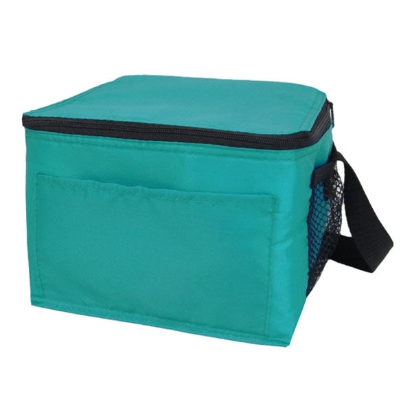 Promo 6-Can Cooler with Mesh Pockets