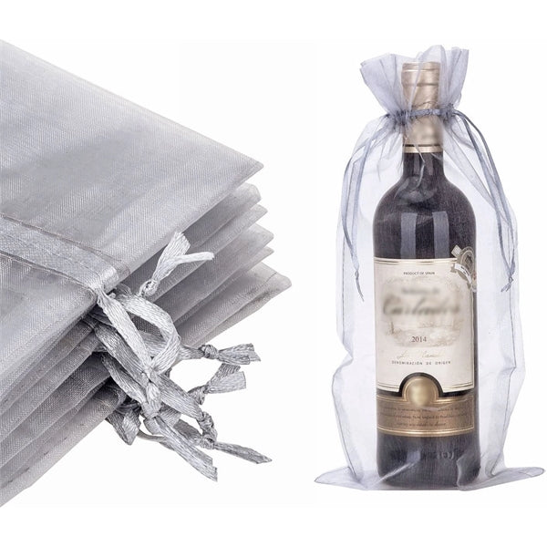 Organza 1-Bottle Wine Bag (With Draw-String)