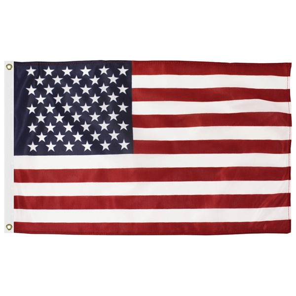 12" x 18" American Flag Printed Knitted Polyester