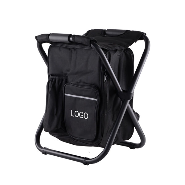 Portable Camping Foldable Backpack Cooler Bag Chair