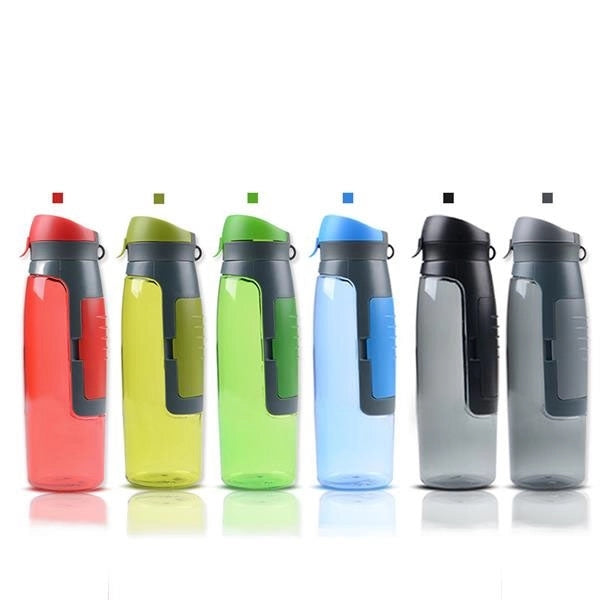 Outdoor Water Bottle With Wallet/Storage Compartment