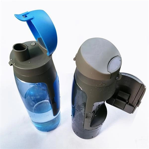 Outdoor Water Bottle With Wallet/Storage Compartment