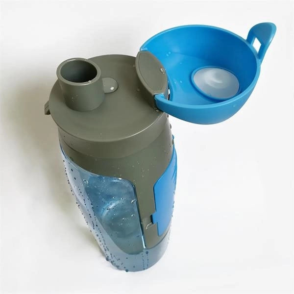 Outdoor Water Bottle With Wallet/Storage Compartment