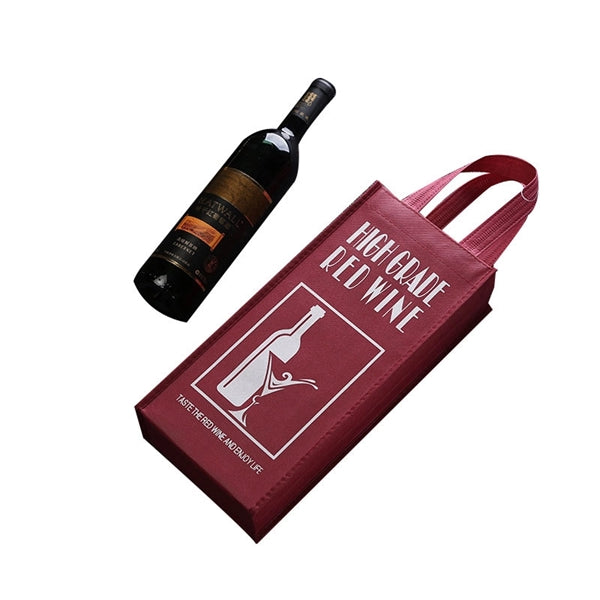 Non-woven Wine Tote Bag