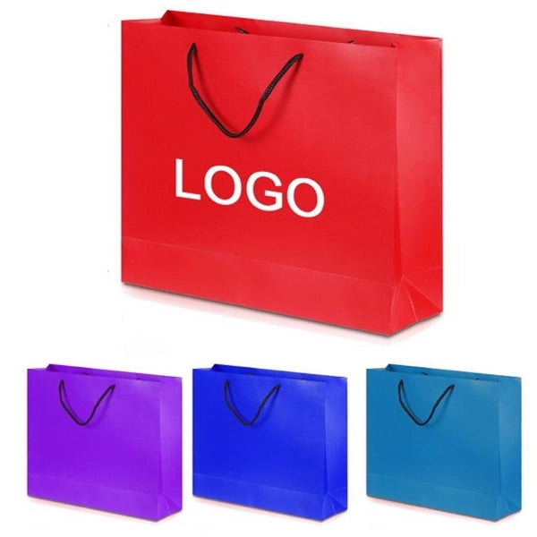 Matte Laminated Paper Tote Bag