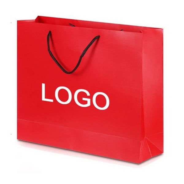 Matte Laminated Paper Tote Bag