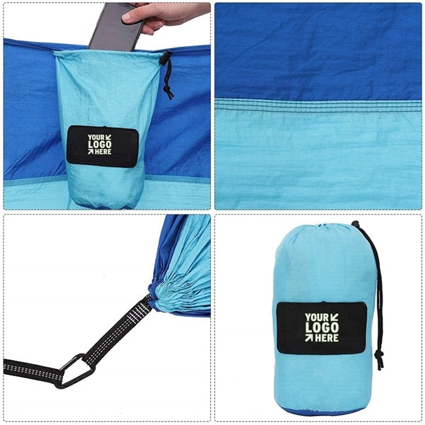 Double Camping Hammock with Tree Straps