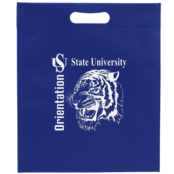 13W x 15H x 3 - Non-Woven Die Cut Bag - Screen Print