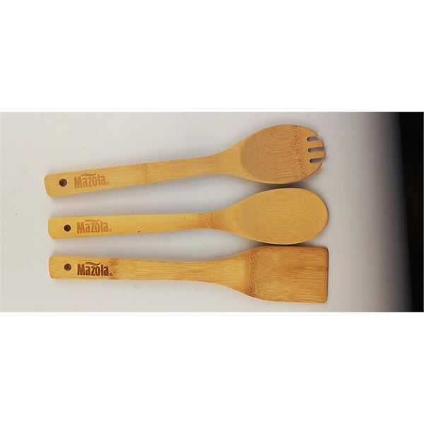 5pc bamboo spoon cooking Utensil