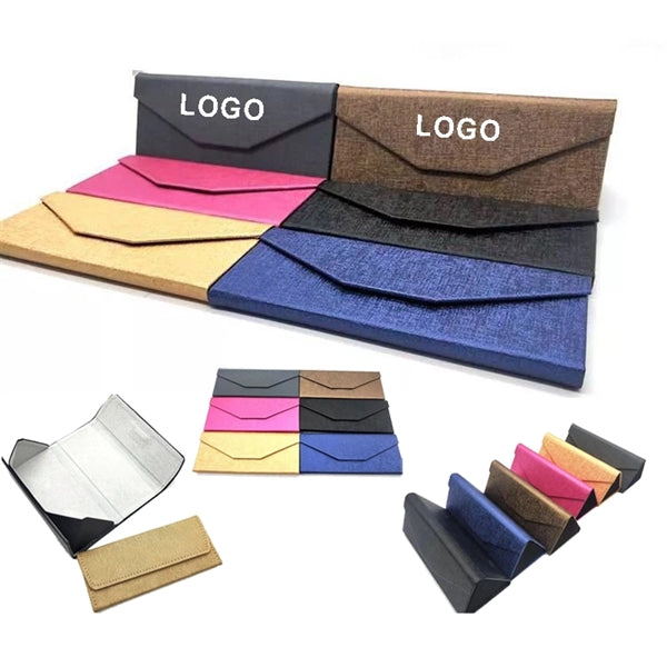 Foldable PU Eyeglass Case