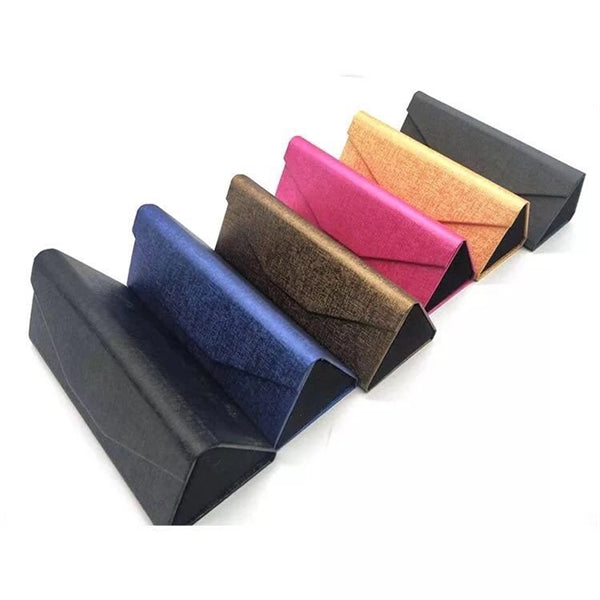 Foldable PU Eyeglass Case