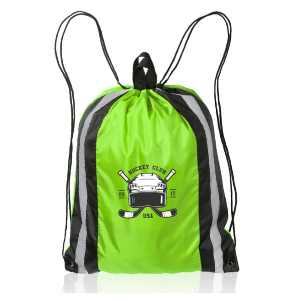 210 D Polyester drawstring bag