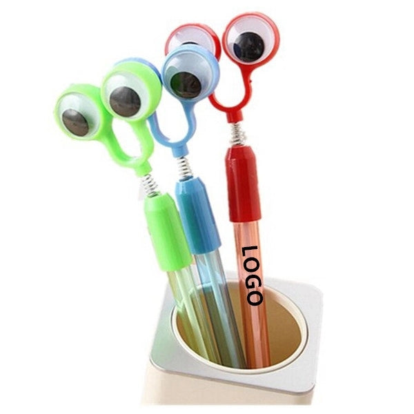 Novelty Big Eyes Frog Decor Ballpoint Pen