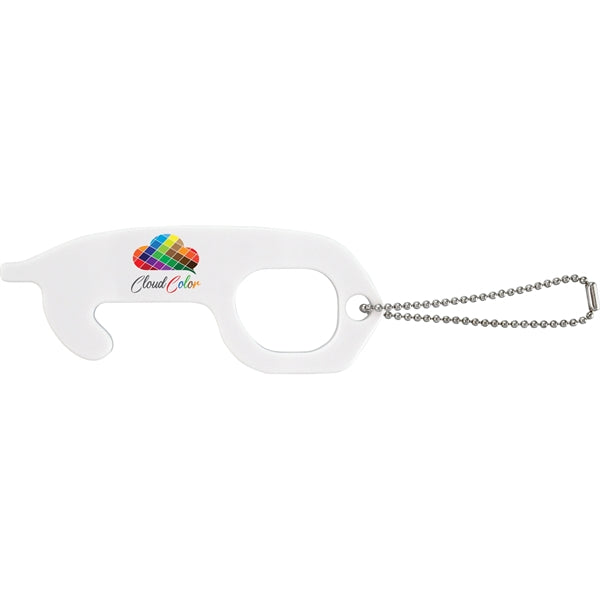 Acrylic No Touch Tool with Keychain