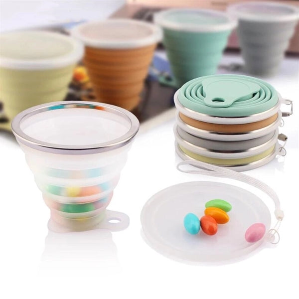 Silicone Portable Folding Silicone Cup