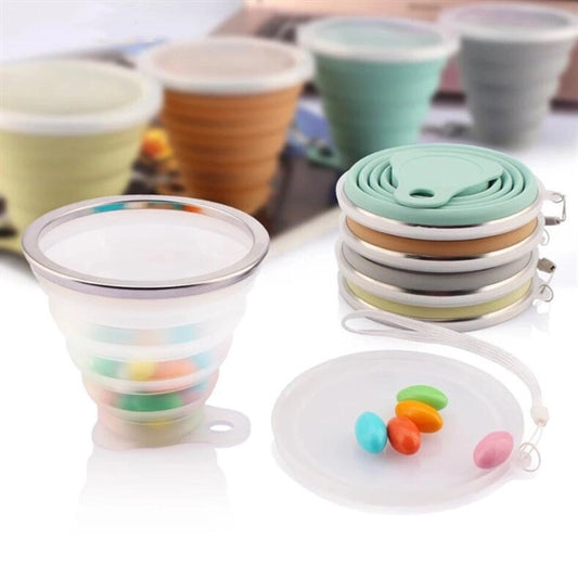 Silicone Portable Folding Silicone Cup