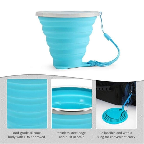 Silicone Portable Folding Silicone Cup