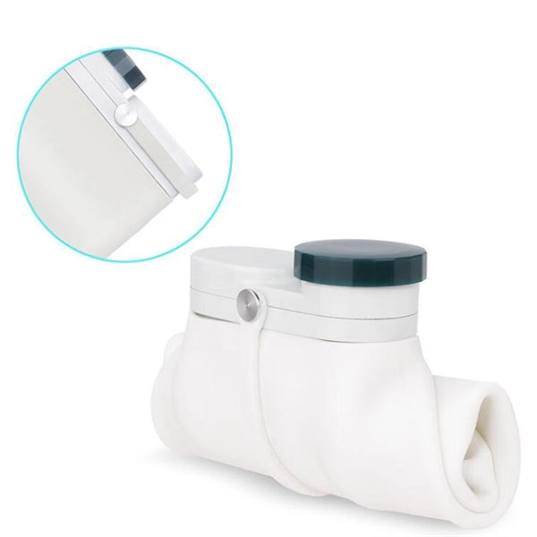 Outdoor Silicone Foldable Water Beverage Bottle