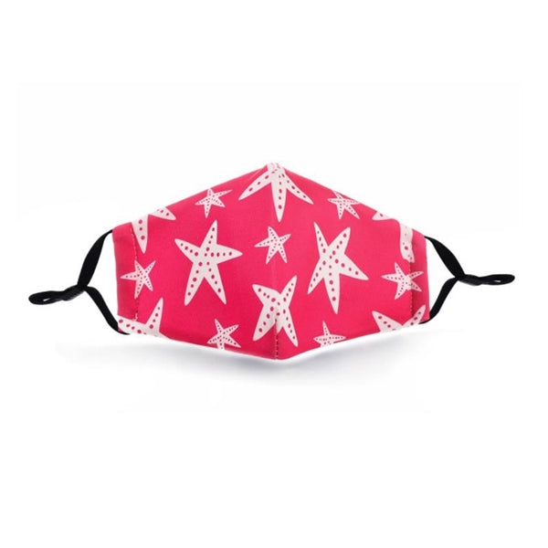 Dye-Sub Printed Adjustable Earloop Youth Face Mask