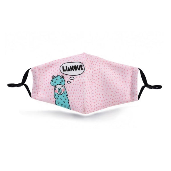 Dye-Sub Printed Adjustable Earloop Youth Face Mask