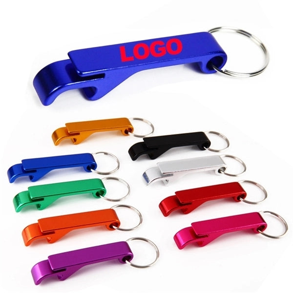 Aluminum Bottle Can Opener Key Chain