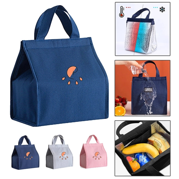 Oxford Insulated Lunch Tote Bag