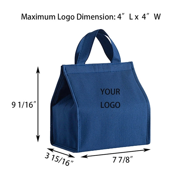 Oxford Insulated Lunch Tote Bag