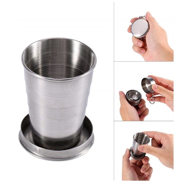Stainless Steel Collapsible Cup