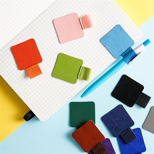 Leather Holder Pen Clips for Notebooks Journals
