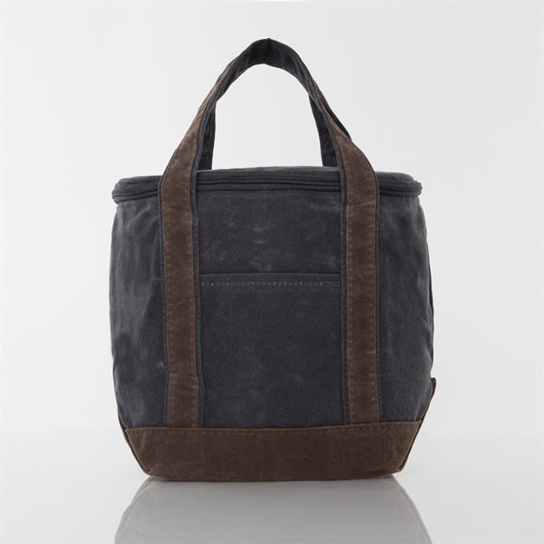 Waxed Canvas Lunch Tote Cooler - Small