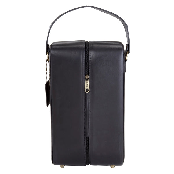 Leather Wine Carrier - 2 Bottle