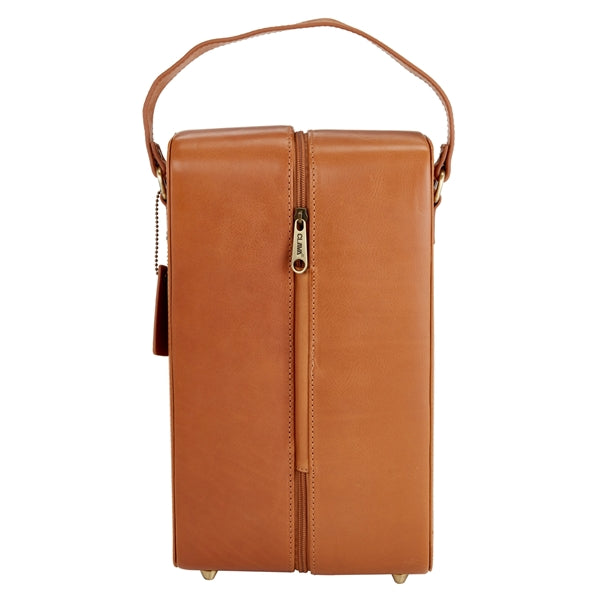 Leather Wine Carrier - 2 Bottle