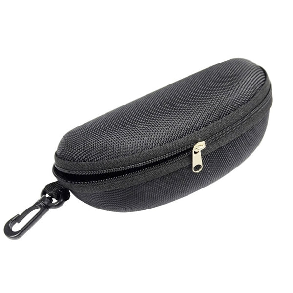Portable Travel Zipper Eyeglasses Case With Hook
