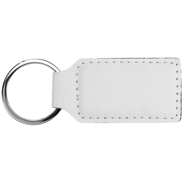 3" x 1 3/4" Subli-Tru Rectangle Keychain